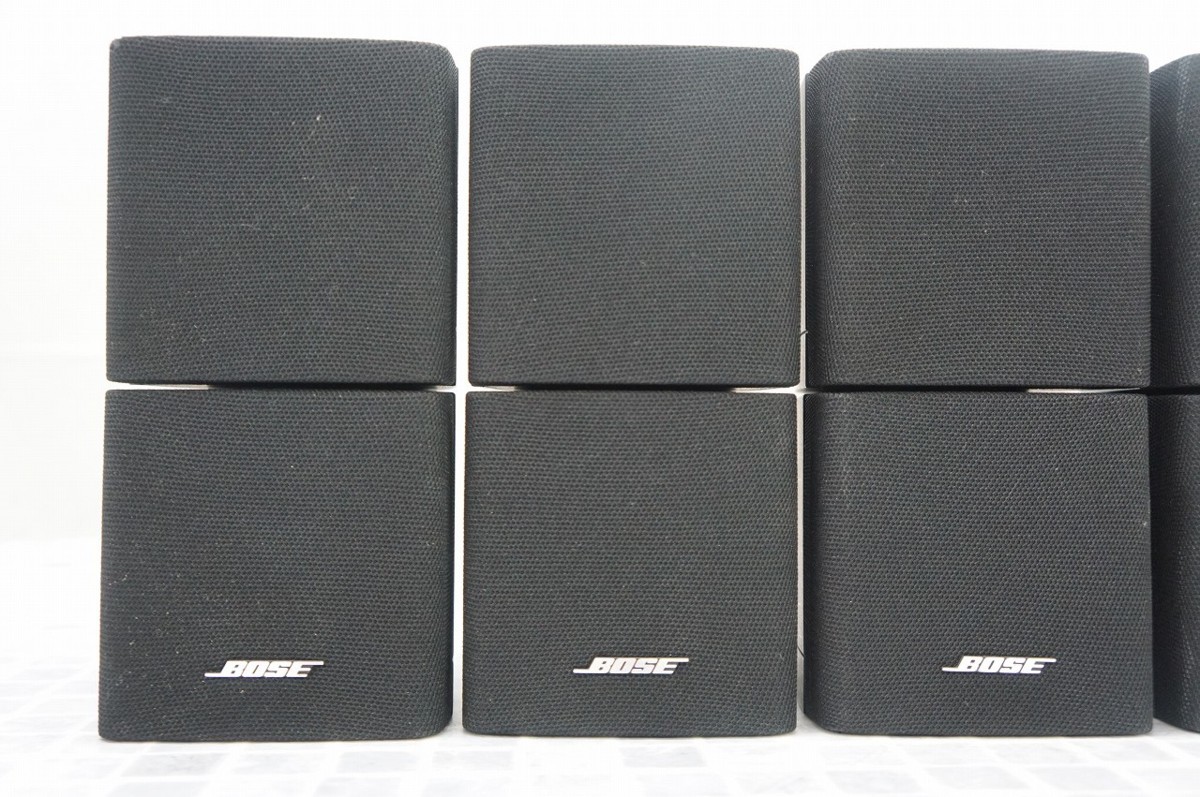 ボーズ BOSE スピーカー ⁄ Bose キューブ SPEAKER SOIX ブラック 5個