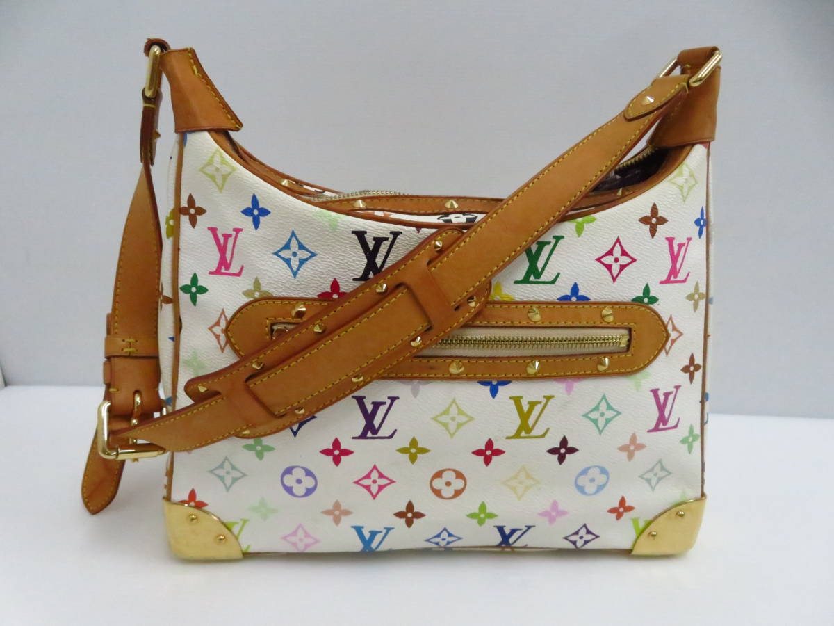 sb87) ジャンク LOUIS VUITTON ルイヴィトン モノグラム マルチカラー ブローニュ ショルダーバッグ M92660 ルイヴィトン VUITTON sb87) M45266 ダヌーブ 財布