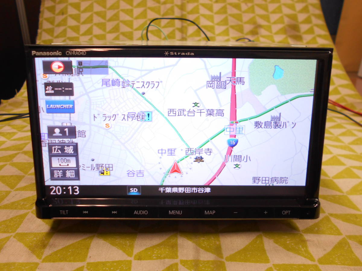 Panasonic Strada CN-RA04D 2017地図 CN-RA04D パナソニック ストラーダ - メルカリ Panasonic CN-RA04WD