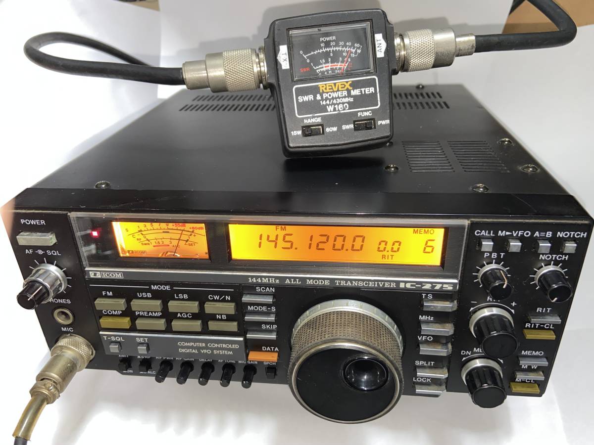ICOM IC-275 144MHz帯オールモード(固定)｜売買されたオークション情報 