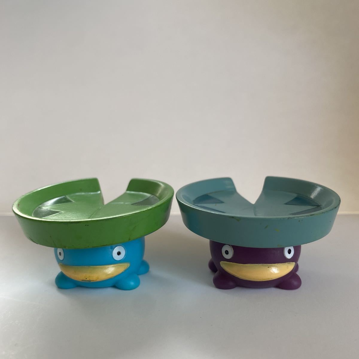 ポケモンキッズ☆ハスボー 色違い 指人形 ソフビ 色ちがい