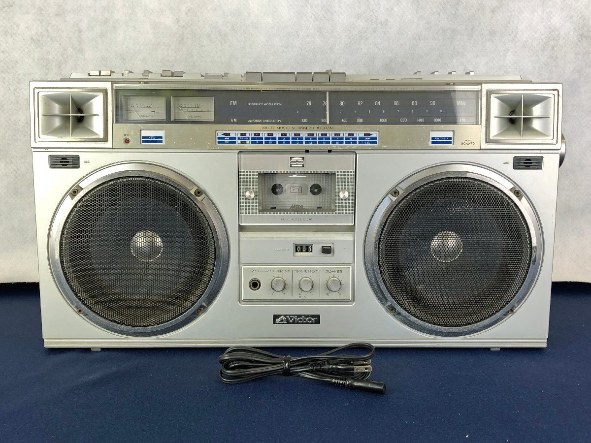 ☆ジャンク品☆ラジカセ RC-M70 Victor ビクター Victor RC-M70 Yahoo