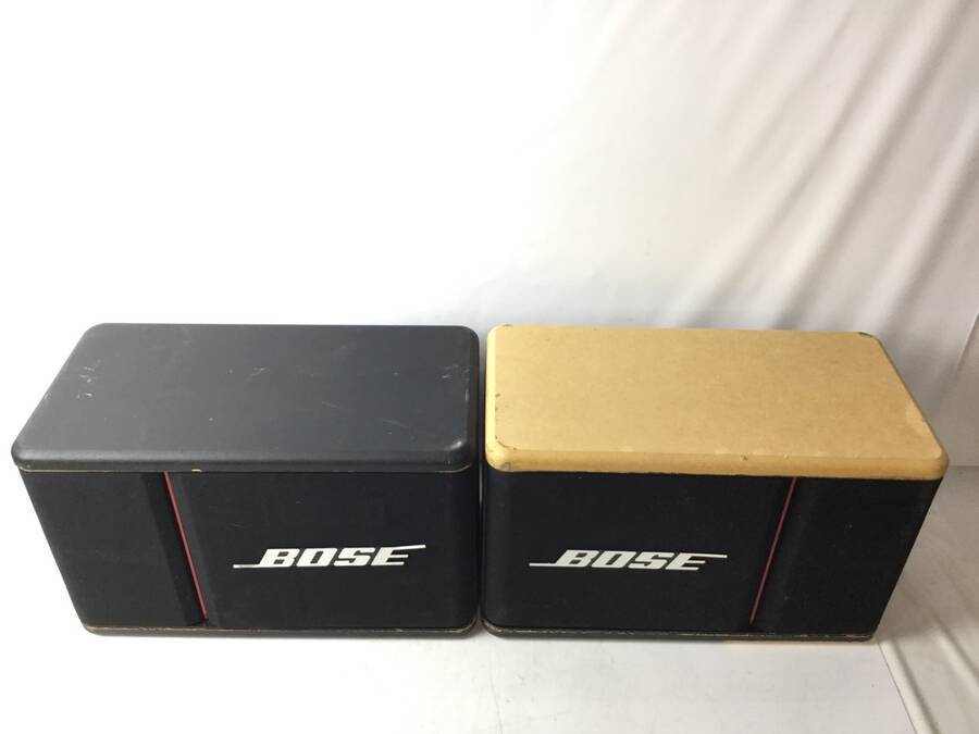 【新作登場，爆買い】 BOSE 301-AV MONITOR ボーズ 2way ペア ブックシェルフ型 スピーカー　ネットカバー4枚付き◆現状品