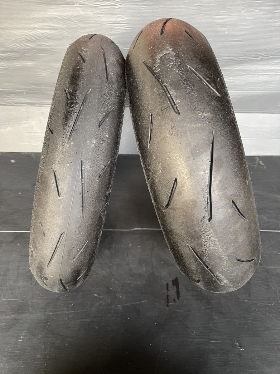 ダンロップ　α13sp Hレンジ　110/70-17 150/60-17 YZF-R25 CBR250RR 