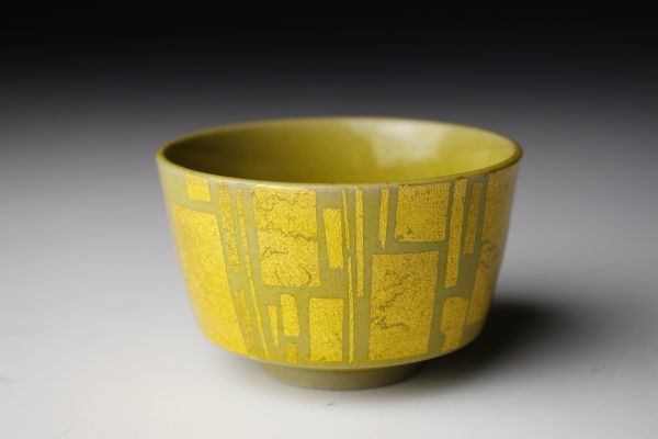 小野珀子 釉裏金彩 - 水滴 重要無形文化財 メルカリ Cup 小野珀子「釉裏