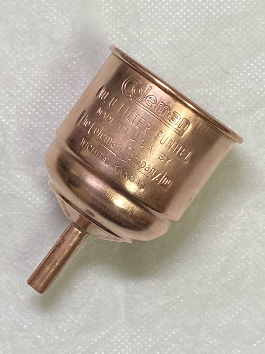 美品】コールマン 1940年代 ビンテージ カッパー ファンネル 金属