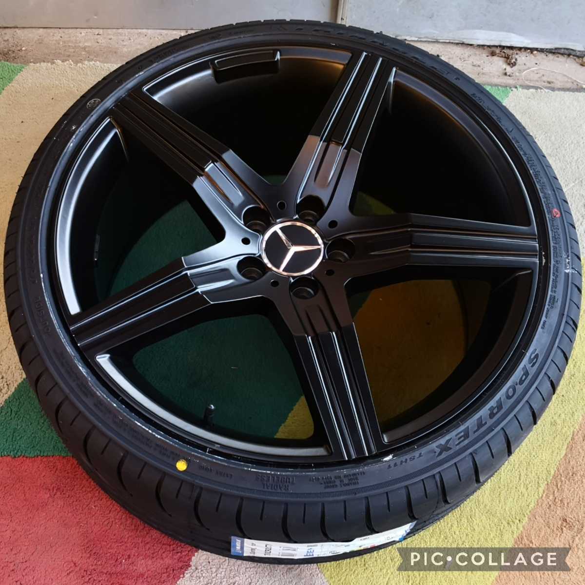 新品 タイヤホイール4本セット メルセデスベンツSクラス CL Eクラス 