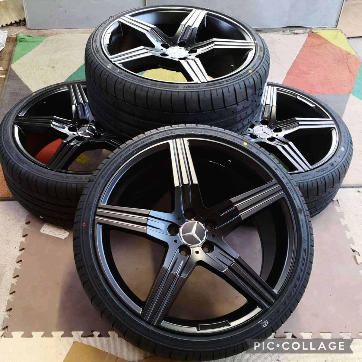 ベンツ　245/35ZR20 タイヤホイール4本セット ベンツ 245/35ZR20 タイヤホイール4本セット