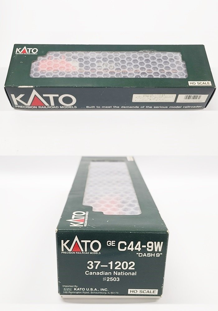 ☆KATO GE C44-9W DASH 9 37-1202 Canadian National #2503 HOゲージ