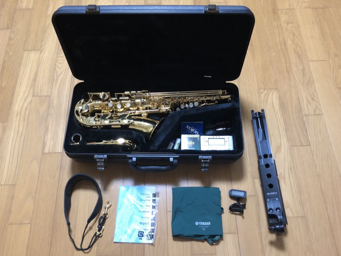 YAMAHAアルトサックス　ハードケース付　YAS-275 YAS-275 ヤマハ アルトサックス オリジナルケース付き YAS YAS-23