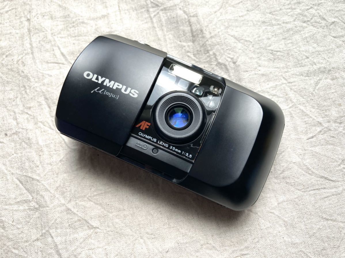 完動品 OLYMPUS μ コンパクトカメラ かなりの美品です。 μ OLYMPUS ZOOM 美