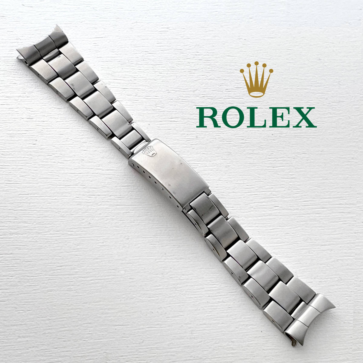 19mm 0 純正 巻きブレス 弓カン | ROLEX 1 1972年製 ロレックス 純正 