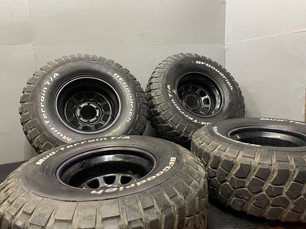 【BF Goodrich Mud-Terrain T/A KM2 LT315/75R16】夏タイヤ【デイトナ 16インチ 10J6HPCD139.7約-30】バリ溝 深リム　(VTD580MS) クレジットカード QRコード決済可能 BF Goodrich Mud-Terrain T/A KM2 LT315/75R16】夏タイヤ【デイトナ 16