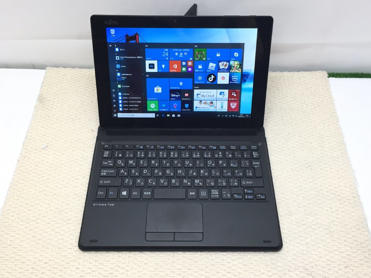 品質保証，格安 Windows10 FUJITSU 富士通 arrows Tab QH34/B1 FARQ34B1BJ Atom x5-Z8350/メモリ2GB/eMMc64GB/タブレットPC/T000460(Windows)｜売買されたオークション情報、yahooの商品情報をアーカイブ公開 - オークファン Windows