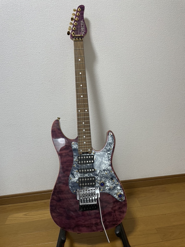 Schecter SD-Ⅱ-24 ローズウッド指板 シェクター フロイドローズ