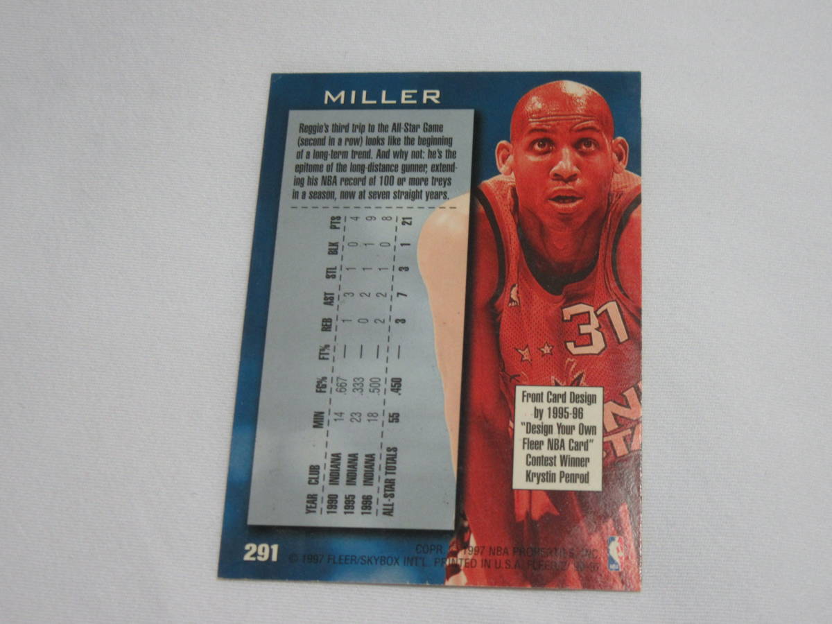 REGGIE MILLER レジー ミラー FLEER