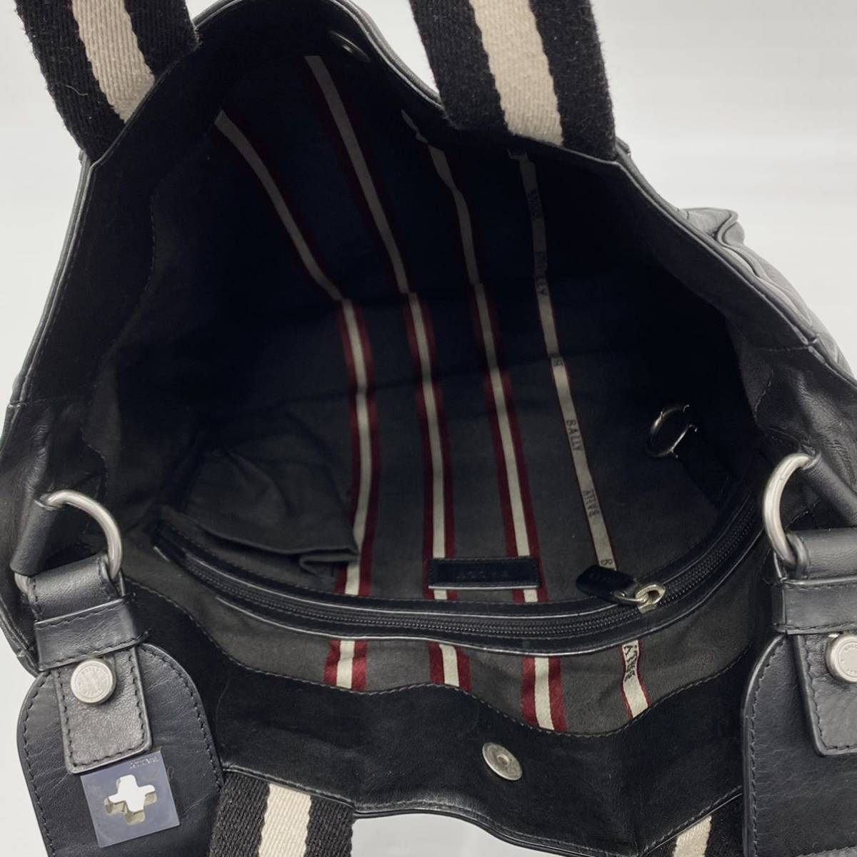 1円～極美品 BALLY バリー メンズ 2WAY ショルダーバッグ トート 
