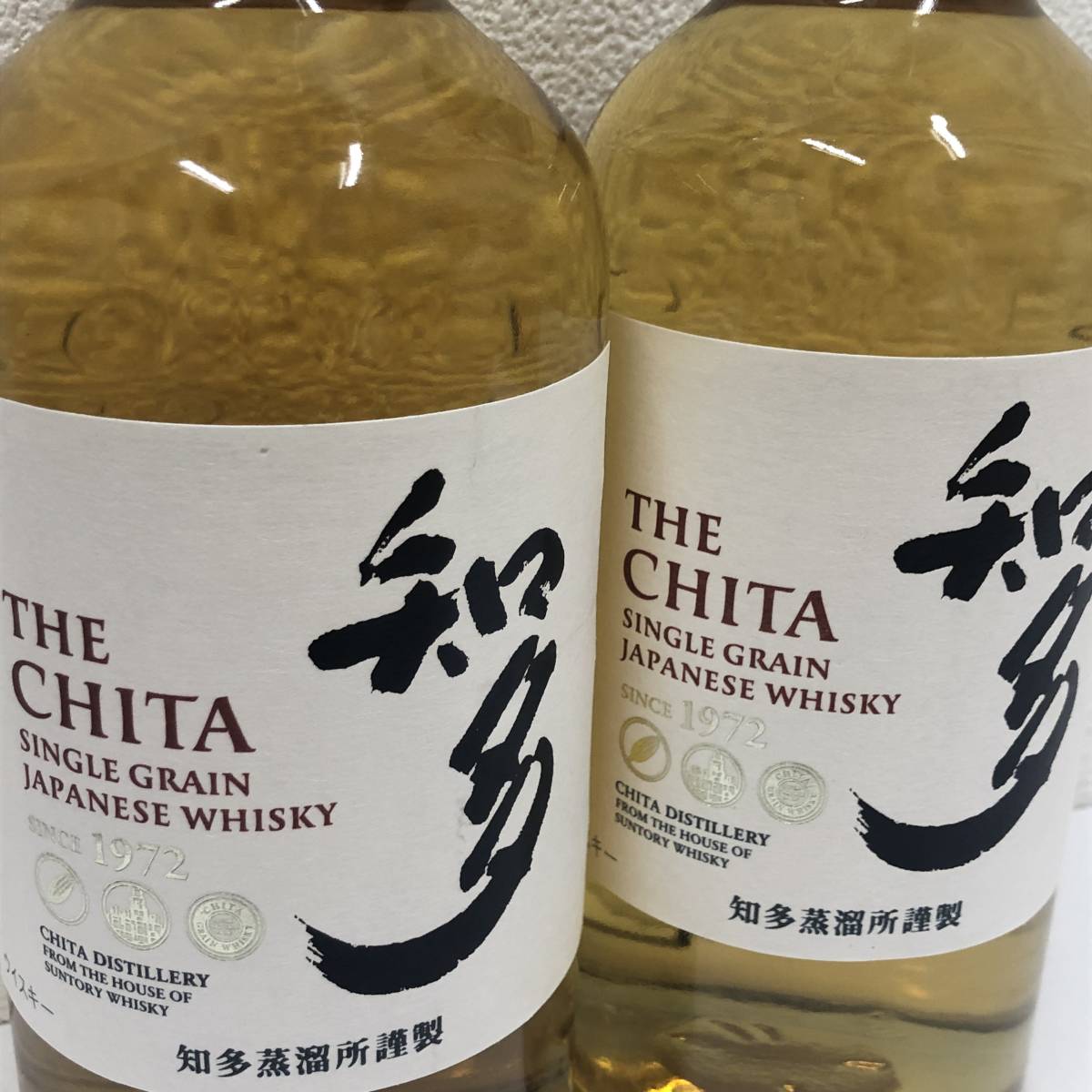 THE CHITA サントリー ウイスキー 知多 2本セット SUNTORY/サントリー】サントリーウイスキー 1972 THE CHITA/知多 2本