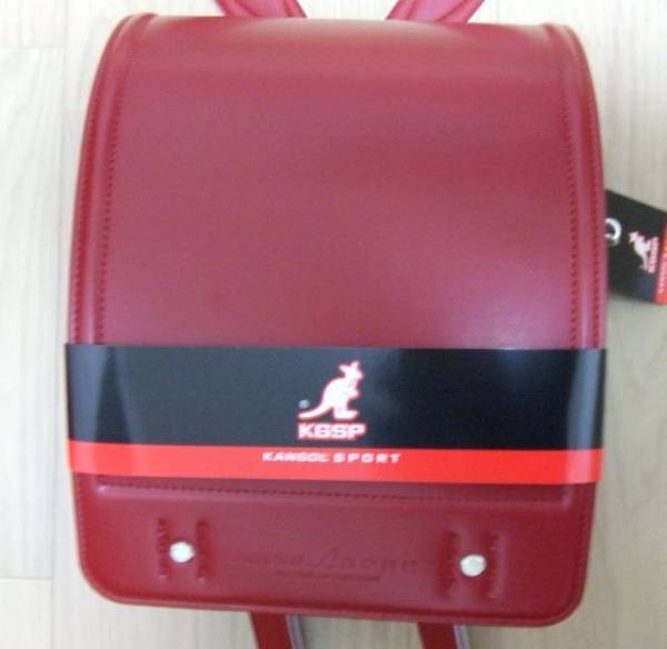 ラスト KANGOL SPORT クラリーノランドセル 赤 未使用品(ランドセル 
