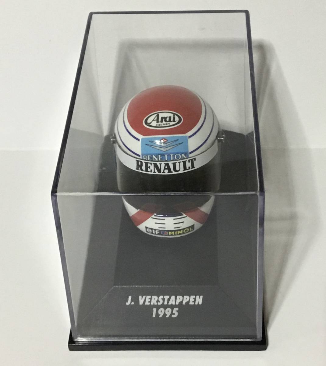 1/8 PMA ミニチャンプス F-1 ヘルメット ヨス フェルスタッペン 1995年 