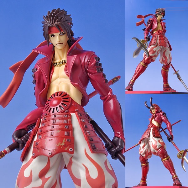 壽屋 コトブキヤ ノンスケール PVC製塗装済み完成品 フィギュア 戦極像 戦国BASARA2 真田幸村 ほぼ未使用品