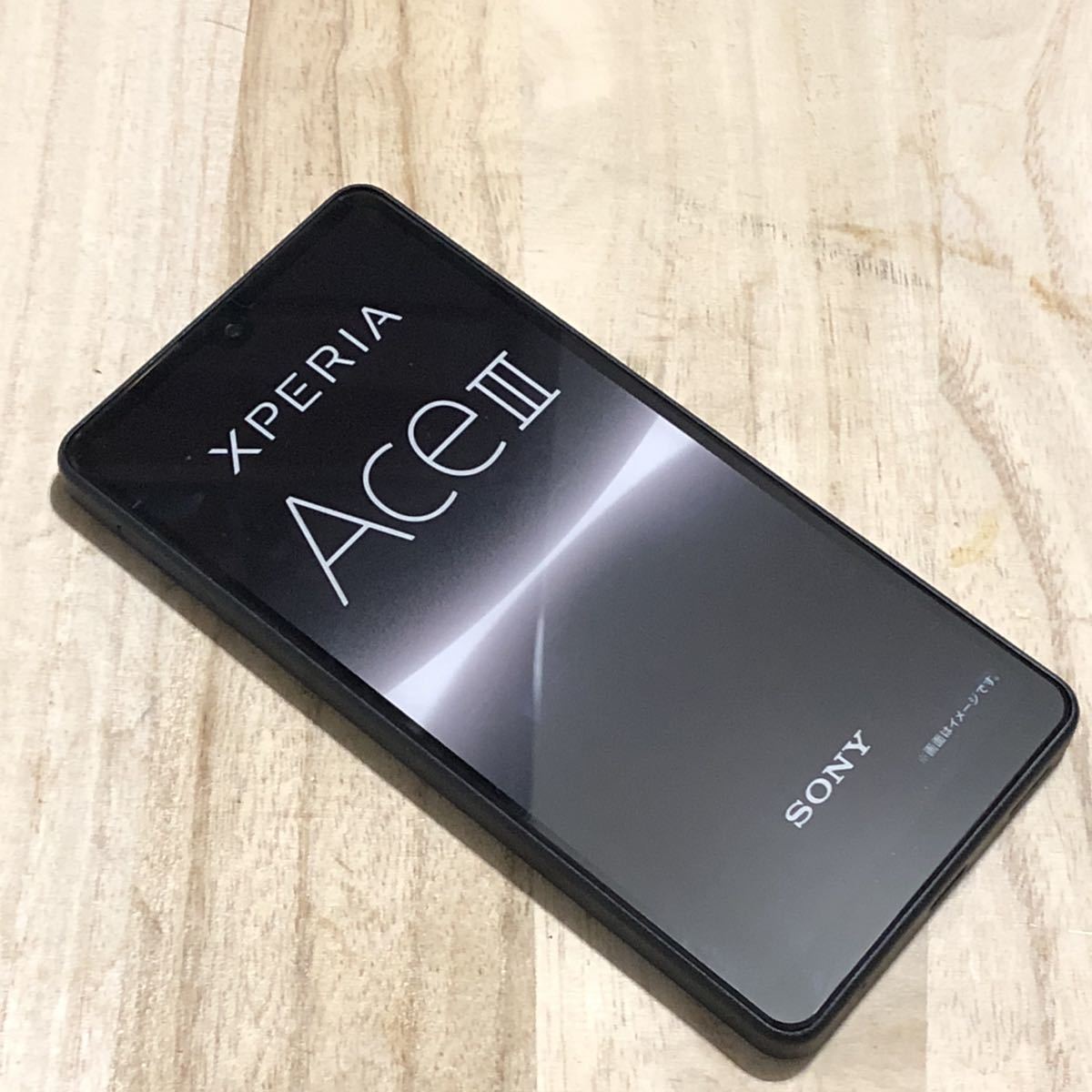 #MK7 即決★美品★docomo Xperia Ace III SO-53C☆モック☆ブラック
