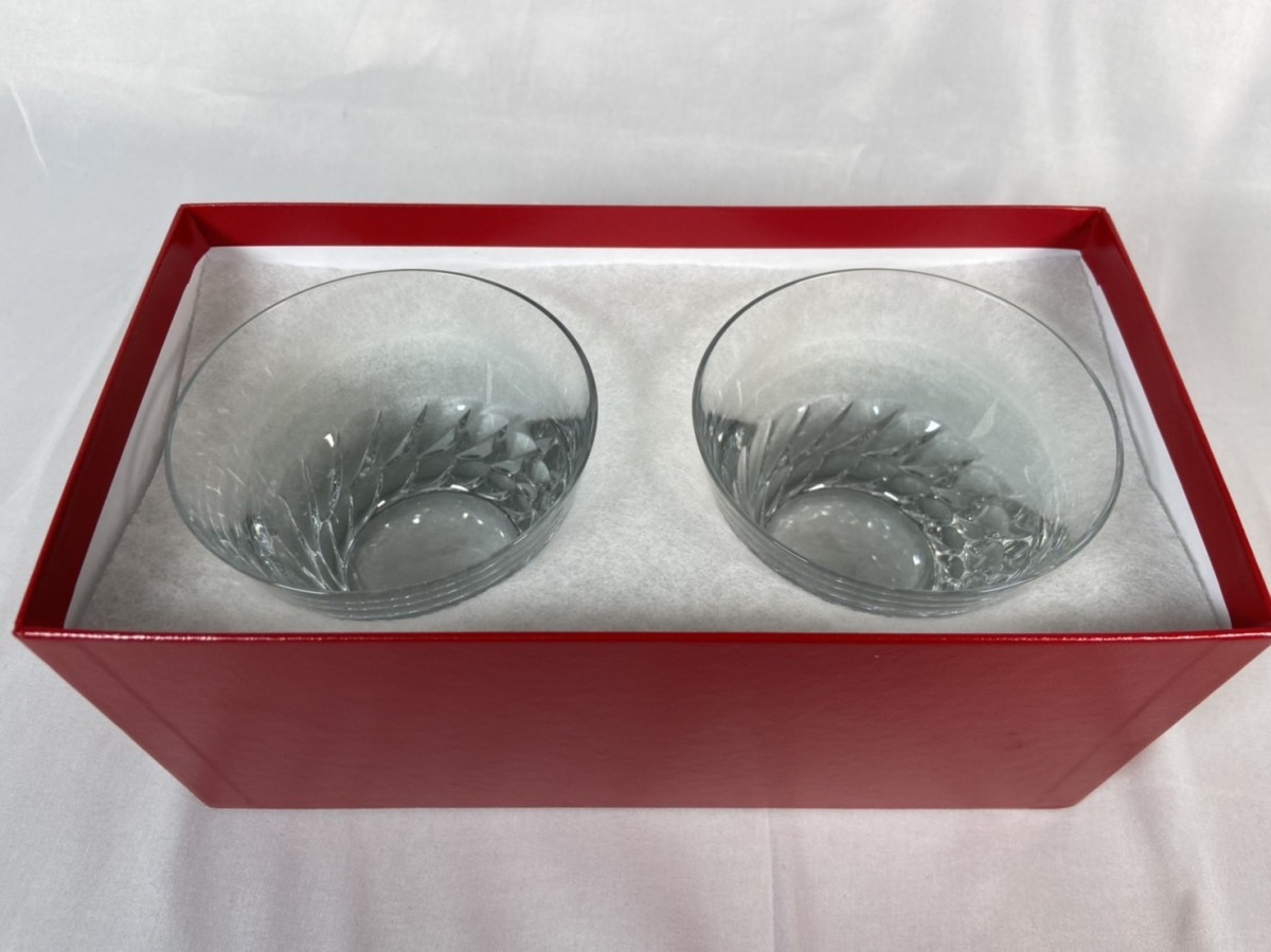 Baccarat バカラ GLORIA グロリア 2016 ロックグラス ペアグラス 箱 