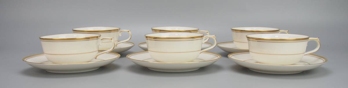 AZ-261 Noritake Tuory China LINTON 金彩 ティーセット 未使用 箱付