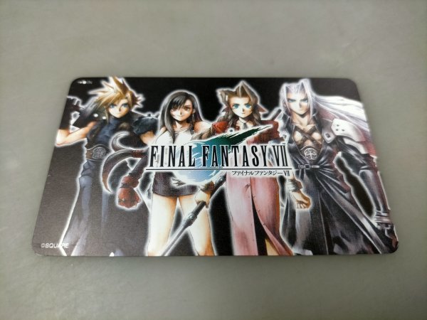 ファイナルファンタジーⅦ プレミアムテレカ セフィロス クラウド ...