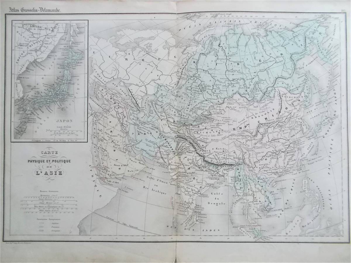 西洋古版日本地図一覧 1800年代 : アンティーク 19世紀 西洋古地図