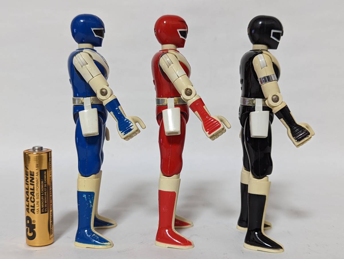 バンダイ ポピー 光戦隊マスクマン レッドマスクマン ブラック 