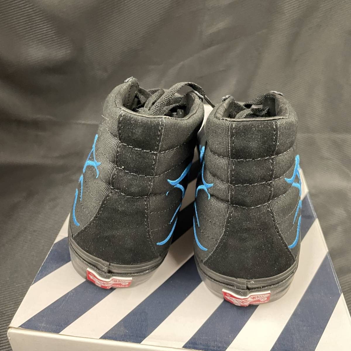 VANS WTAPS Sk8-Hi Blue Flame 27.5cm バンズ ダブルタップス スケート 