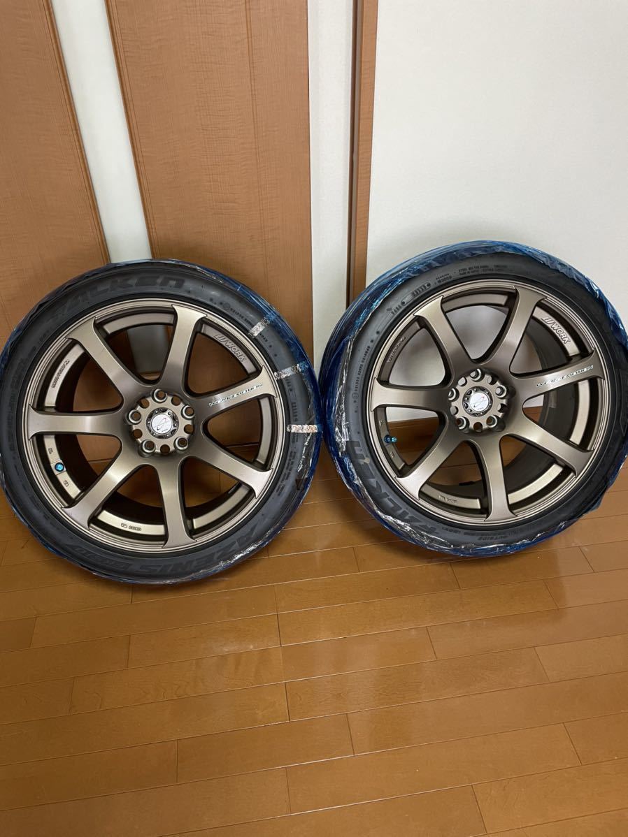 WORK EMOTION XT7 18インチ9.5j 2本