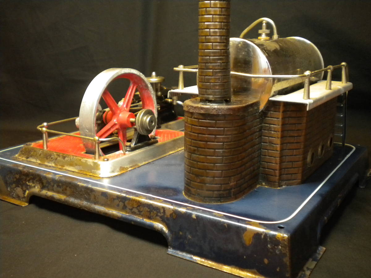 未使用】ヴィレスコ Wilesco ドイツ製 スチームエンジン 消防車D305 未