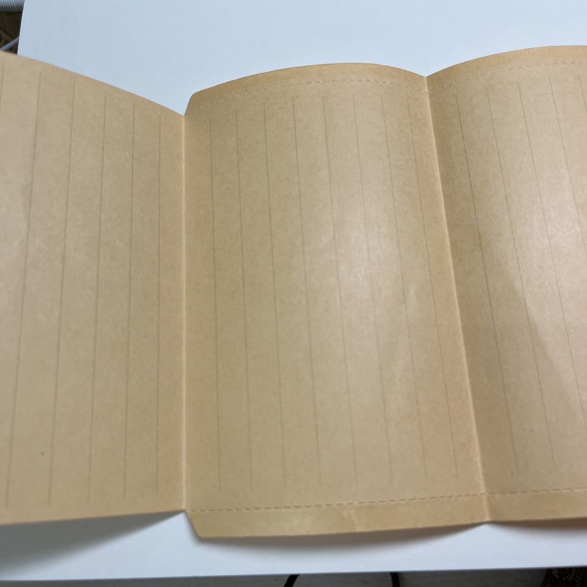 ⑦郵便書簡 日本郵便 菊15円 白茶色 未使用 差出人郵便番号枠5桁付き