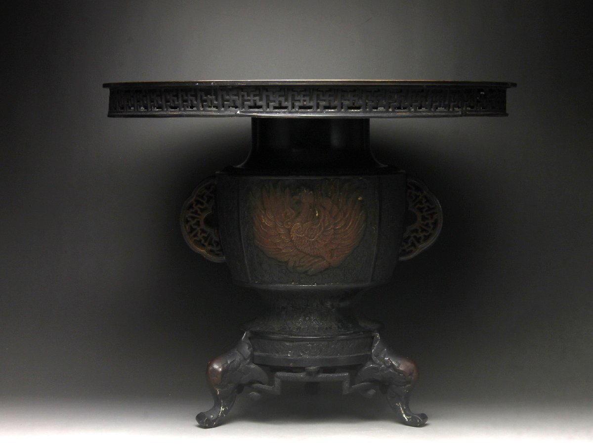 整珉鋳 銅器水盤砂鉢 花器