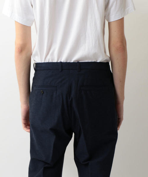 Steven スラックス steven Alan alan パンツ メンズ スティーブンアラン 春夏 茶 - Alan＞ ブラウン ズボン Lポケット 公式通販
