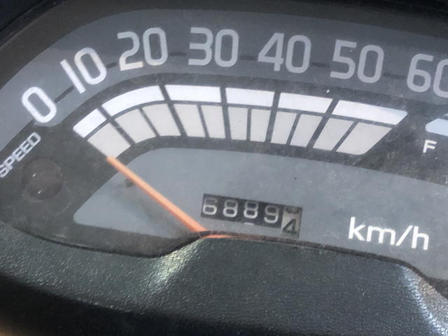 □ホンダ HONDA タクト TACT AF16 6889km エンジン始動OK 部品取り