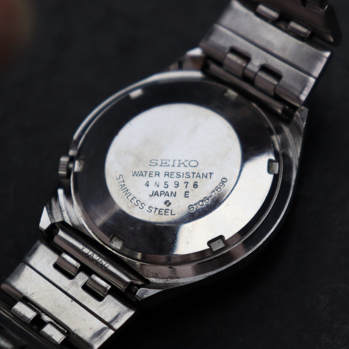 SEIKO 5ACTUS SS セイコーファイブアクタス 6106-7690 自動巻き 25石 