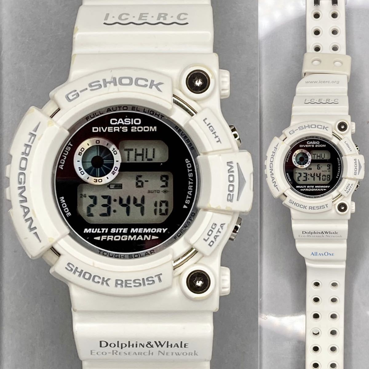 希少 良品G-SHOCK GW-206K-7JR FROGMAN フロッグマン 2006年 イルクジ 