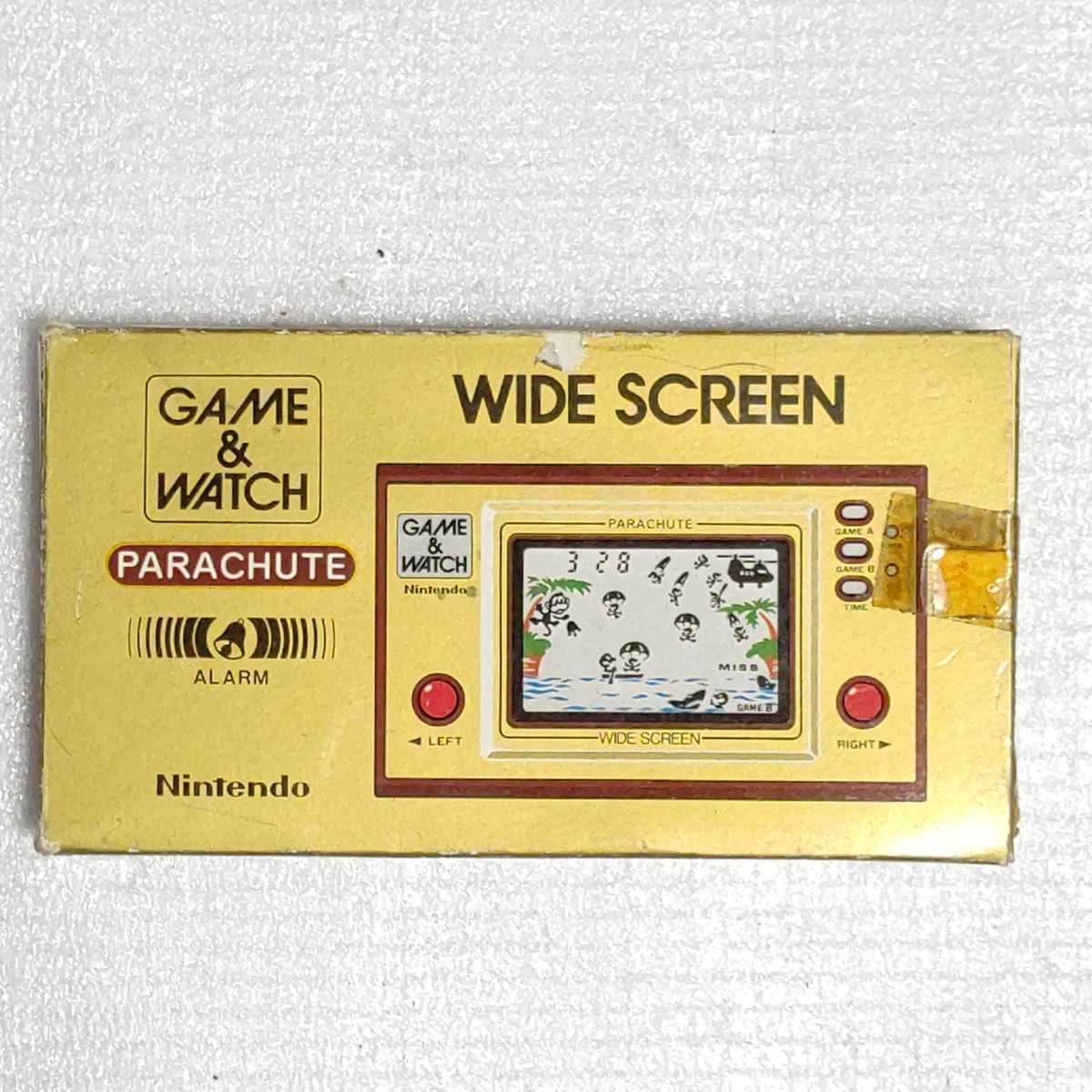 【ジャンク】 ゲームウオッチ パラシュート GAME & watch PARACHUTE 任天堂 玩具 昭和レトロ Nintendo