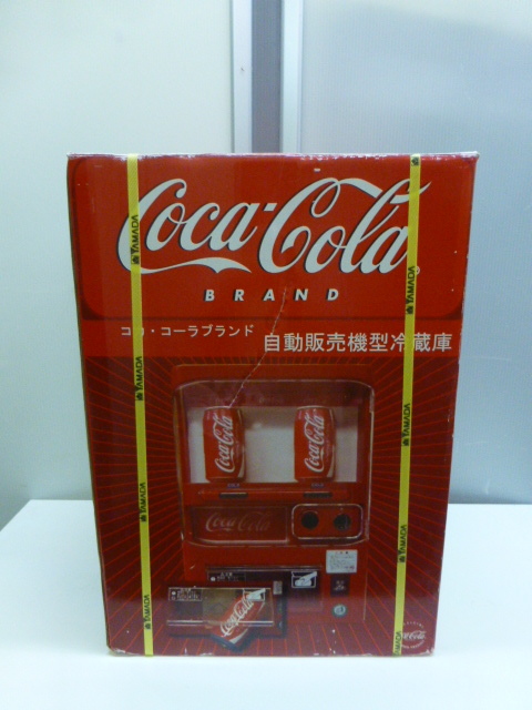 ☆未使用☆ COCA-COLA/コカ・コーラ ブランド 自動販売機型 冷蔵庫 EC