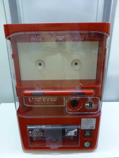 ☆未使用☆ COCA-COLA/コカ・コーラ ブランド 自動販売機型 冷蔵庫 EC