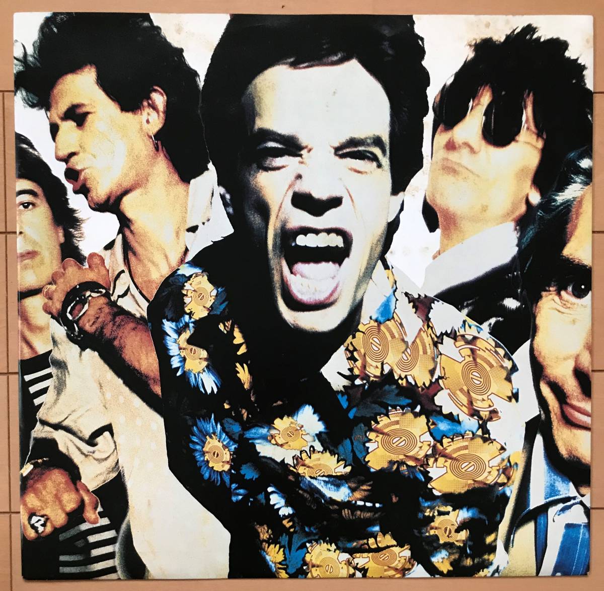 UK初盤 「Steel Wheels」 The Rolling Stones 日本公演チケット半券付 