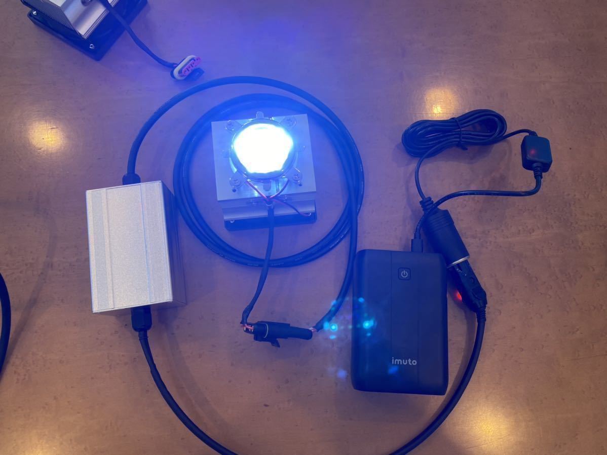 今年ラスト1点 超コンパクト！ 高出力 UV LED コンパクト 昆虫 ライト