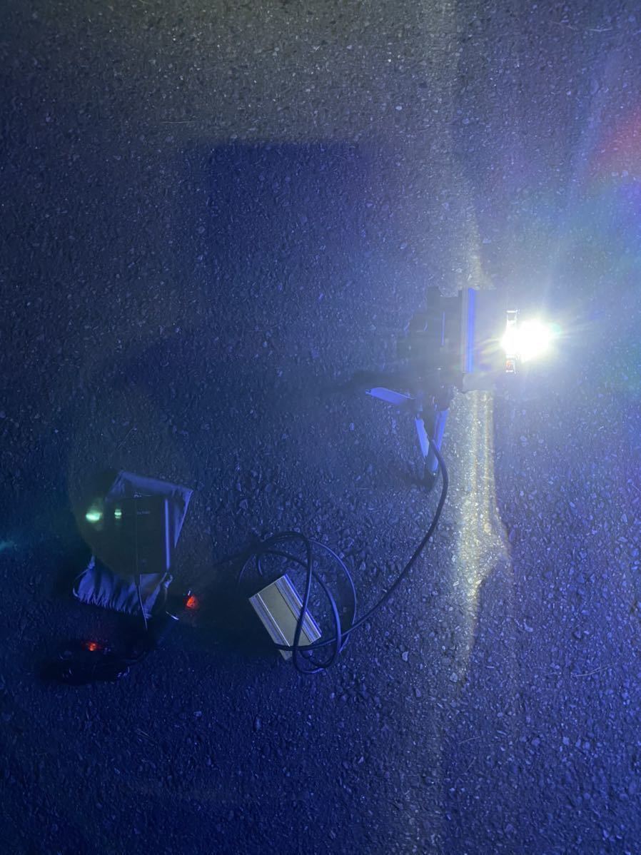 今年ラスト1点 超コンパクト！ 高出力 UV LED コンパクト 昆虫 ライト