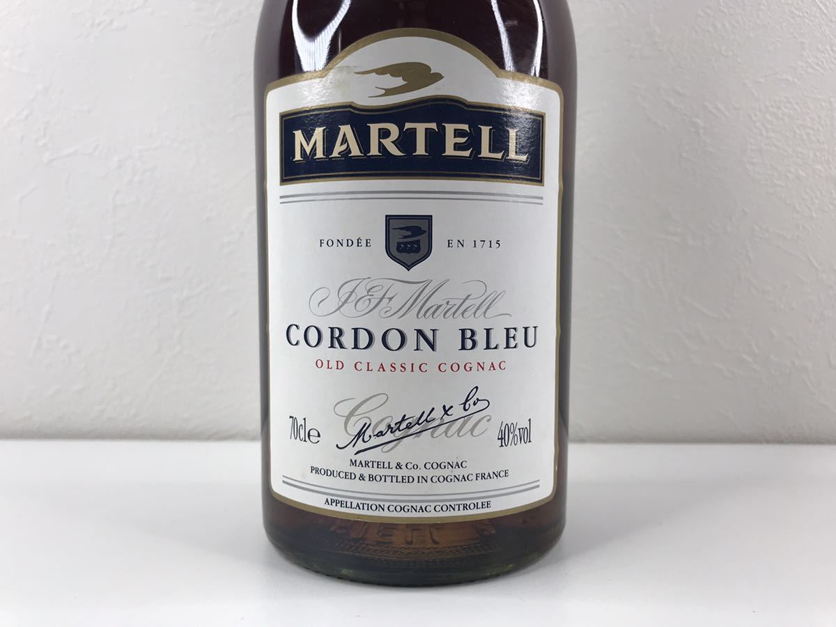 未開栓 MARTELL マーテル CORDON BLEU コルドンブルー バカラボトル