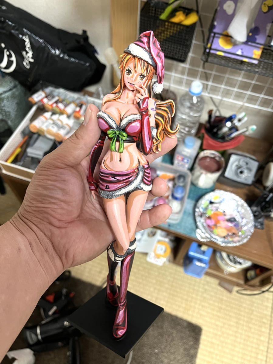 リペイント ワンピース ナミ 二次元塗装 二次元彩色 2次元彩色 2D 塗装
