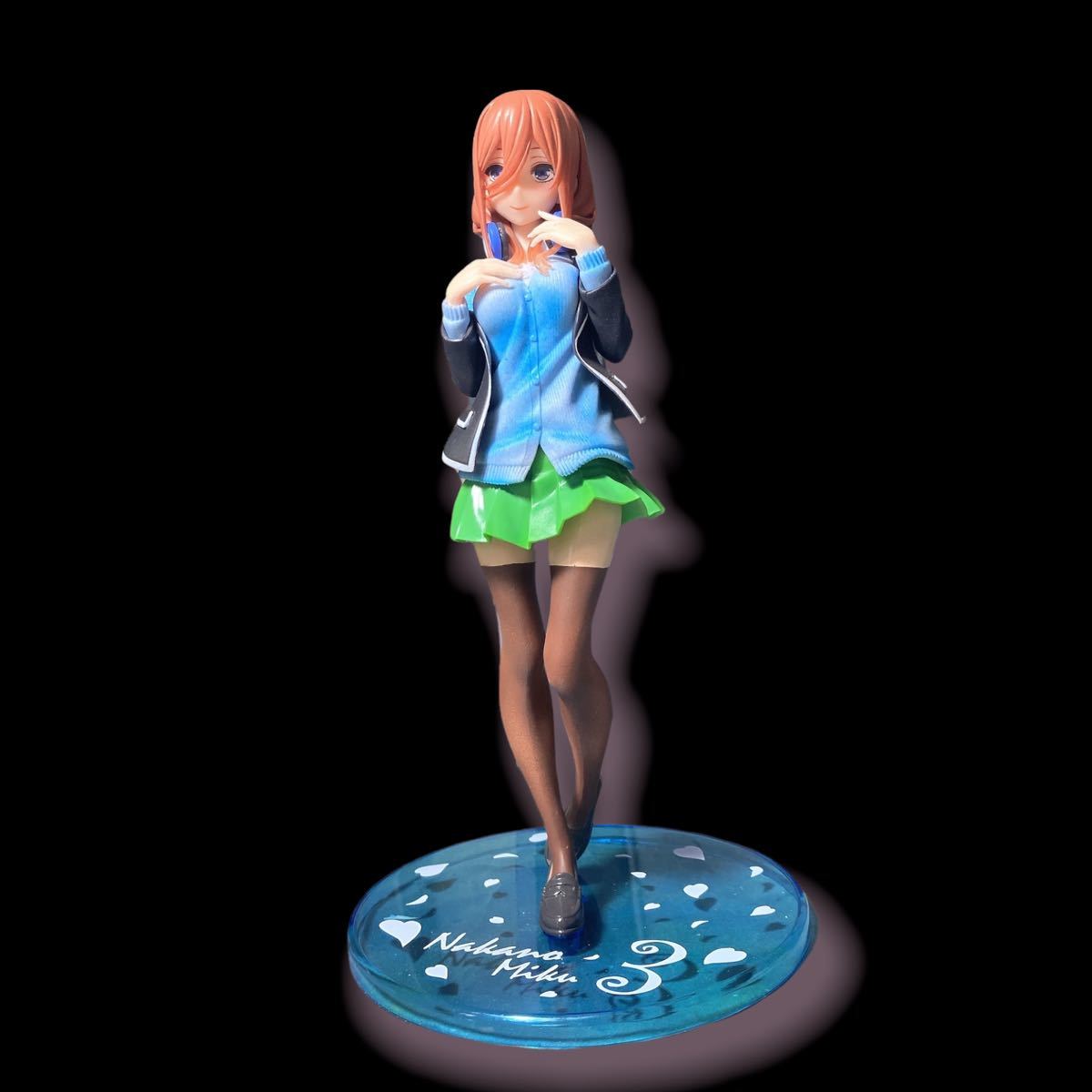 五等分の花嫁 中野三玖 リペイント フィギュア ニーハイ塗装 陰影塗装