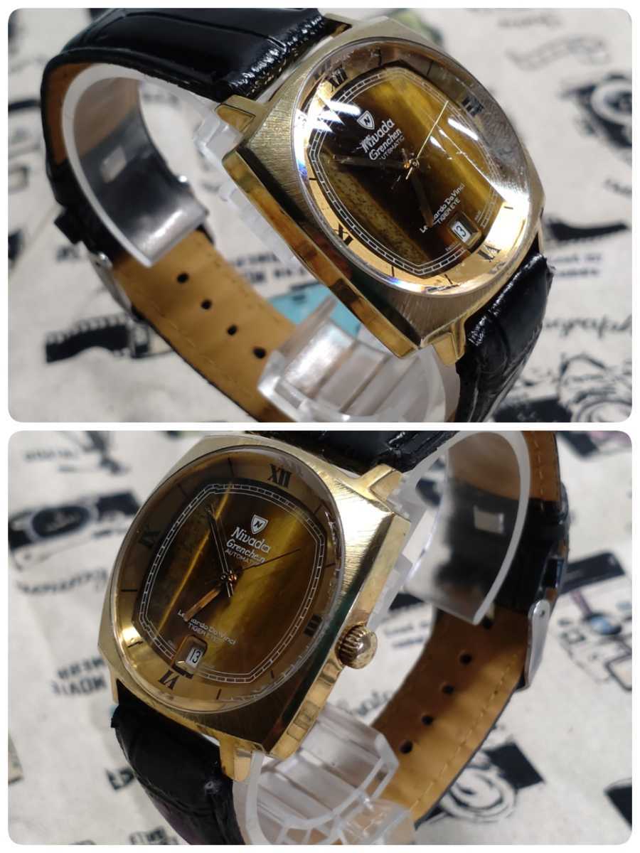 ○ Nivada grenchen automatic ニバダ レオナルドダビンチ タイガー 